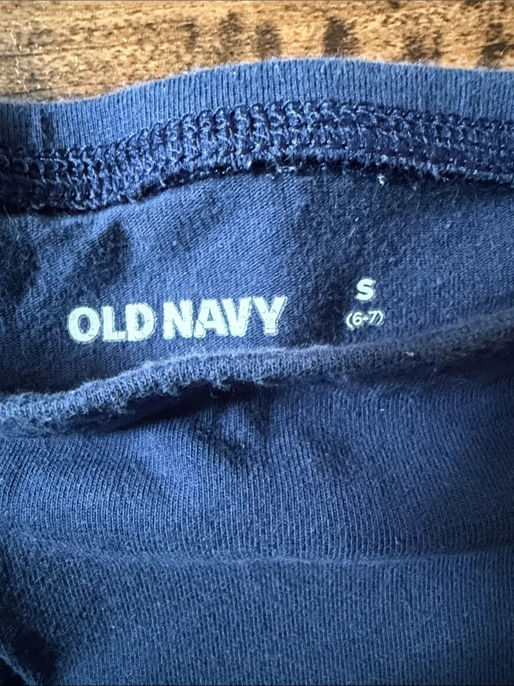 Navy Blue Stretch Cotton Shorts size 6/7 small
